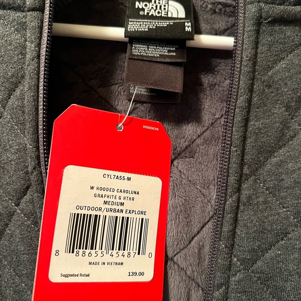 The North Face Graphite Quilted Jacket - Picture 3 of 4